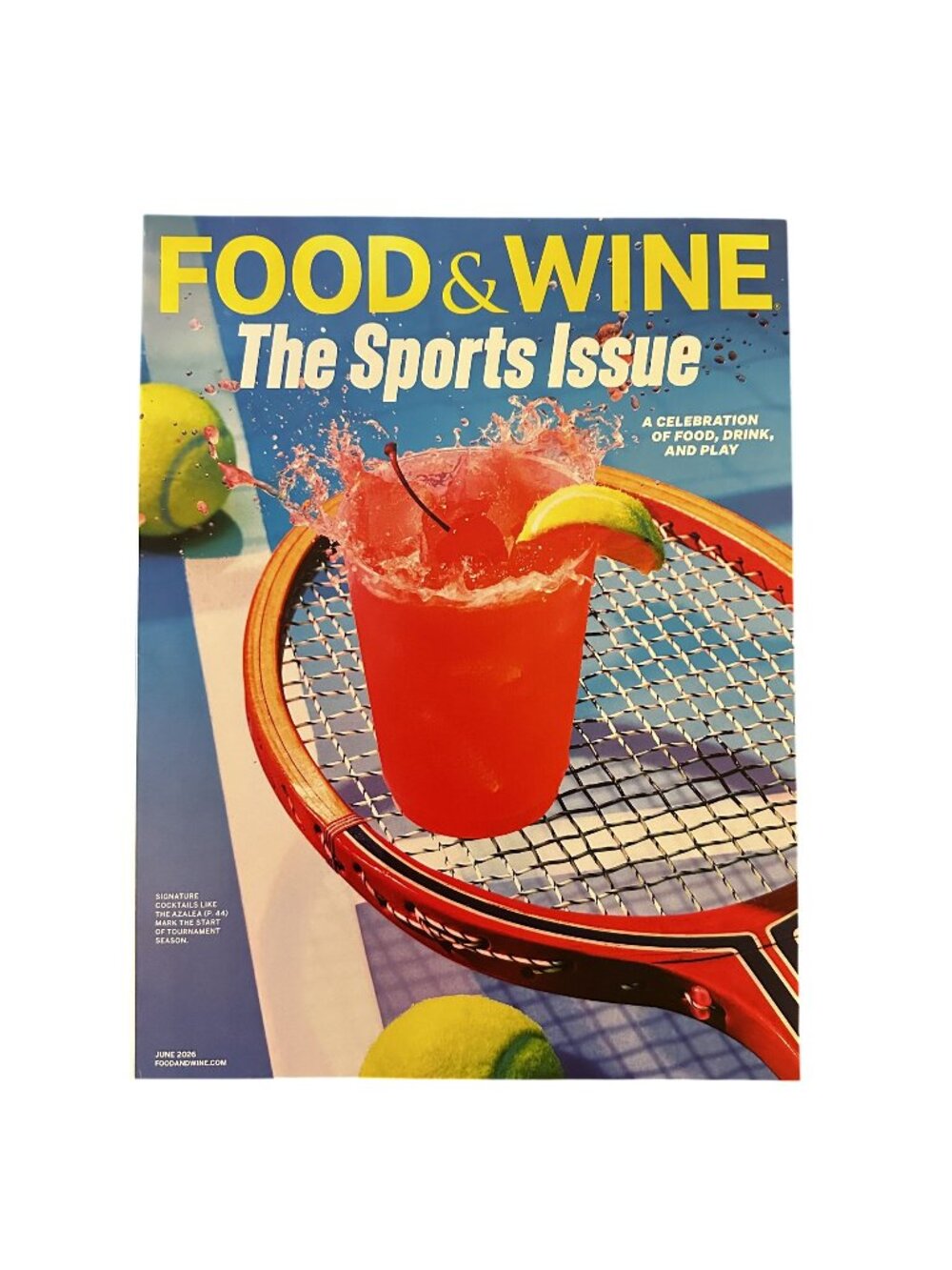 Food and Wine Magazine June 2026 The Sports Issue Recipes
